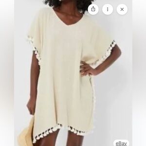 Tuckernuck Sandy Katie Pom-Pom Caftan
Swim Cover Up Size XS/S